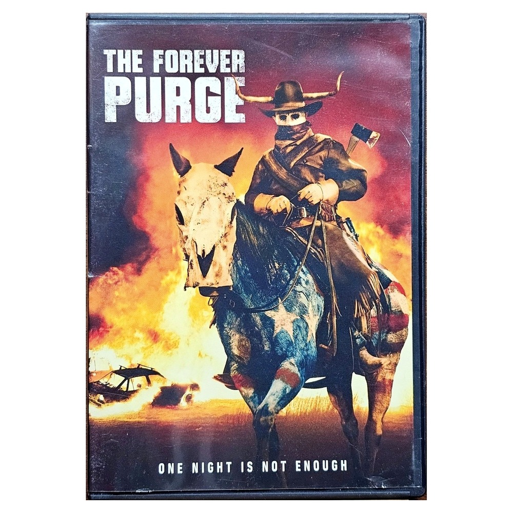 The Forever Purge Universal Pictures Horror DVD Movie‎ Excellent Condition